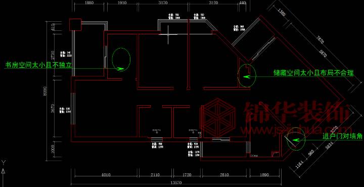 百家湖國(guó)際花園138平米 戶(hù)型解析